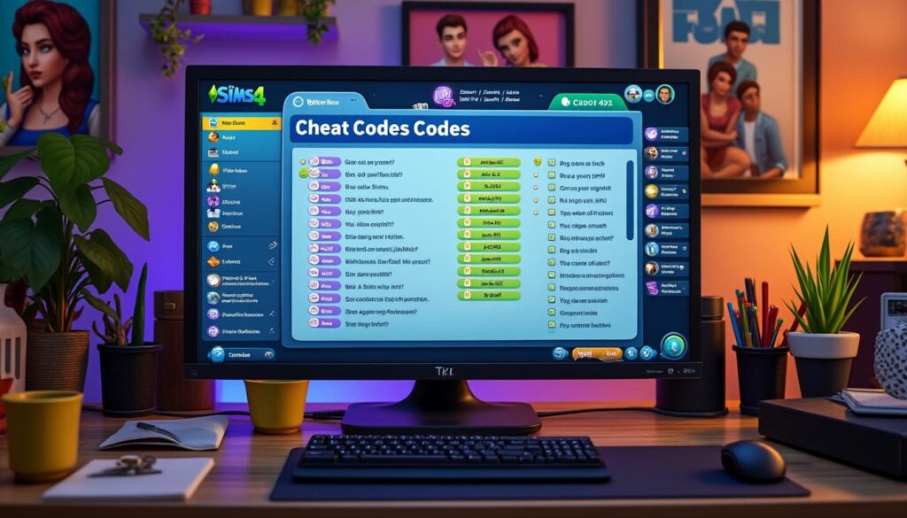 découvrez notre liste exhaustive des codes de triche pour les sims 4 sur pc. améliorez votre expérience de jeu et débloquez des fonctionnalités cachées grâce à nos conseils et astuces détaillés.