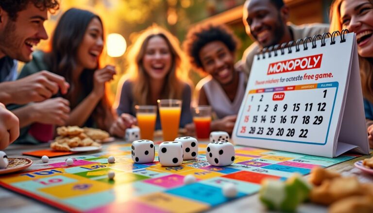 découvrez monopoly go et apprenez à obtenir des dés gratuits grâce à nos liens quotidiens ! maximisez vos lancers et optimisez votre expérience de jeu avec des astuces et conseils uniques. ne ratez pas votre chance de devenir le maître du plateau !